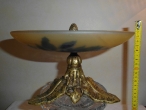 Centrotavola piede bronzo